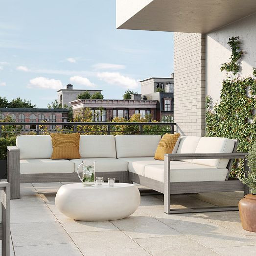 Build Your Own - Portside Outdoor Sectional | West Elm (US)