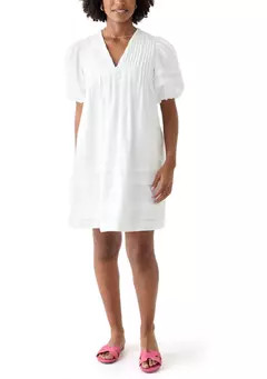 Women's Puff Pintuck Short Dress | Belk