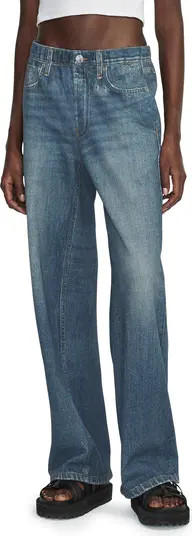 Miramar Wide Leg Cotton Terry Sweatpant Jeans | Nordstrom