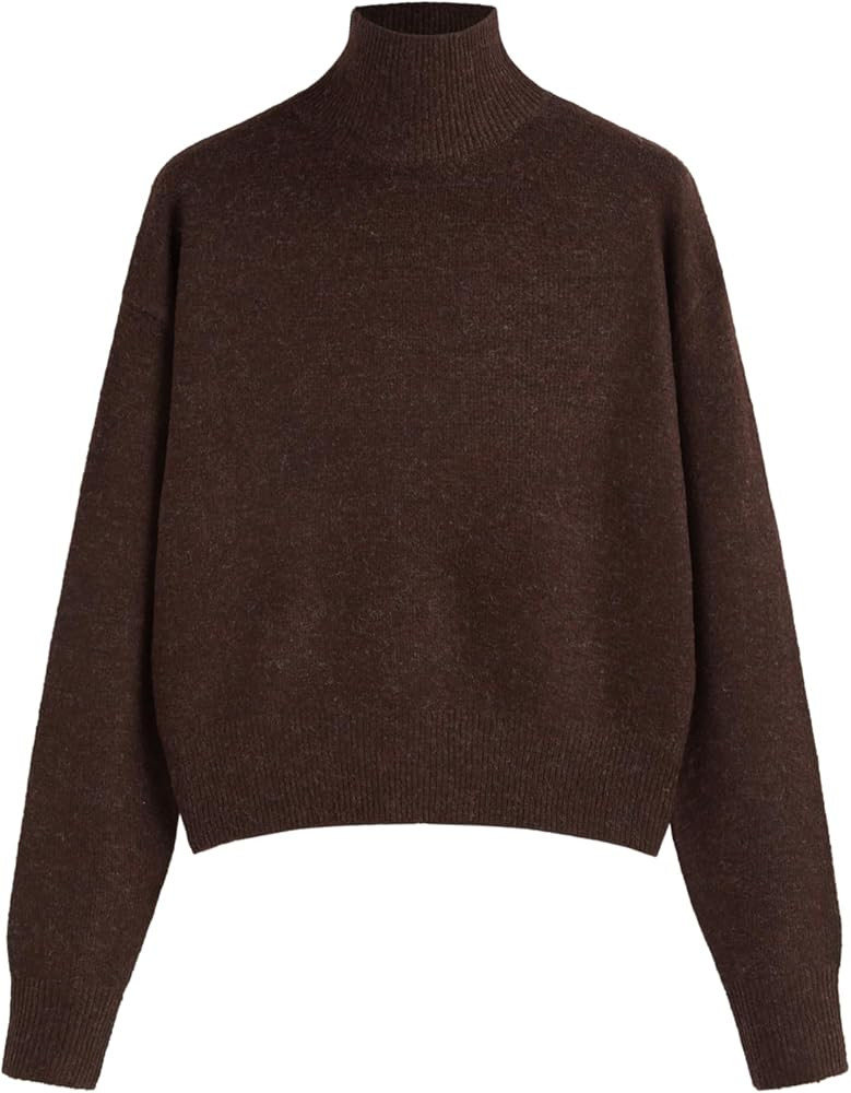 CIDER Oversized Sweater Women Turtle Neck Long Sleeve Knit Top Pullover Jumper Slouchy Fall Winte... | Amazon (US)