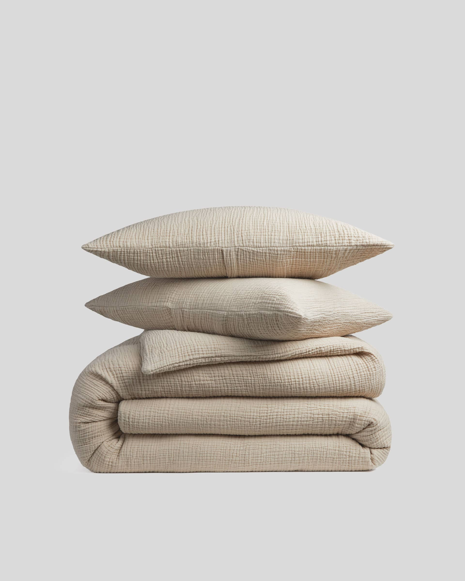 Organic Cloud Cotton Duvet Cover Set (Natural) | Parachute