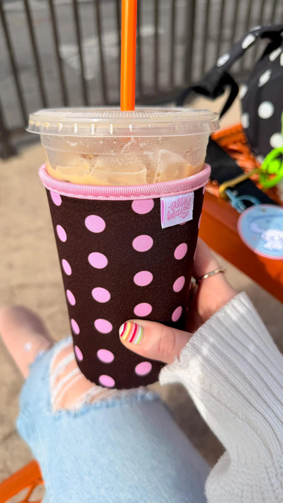 Polka Dot Drink Sleeve | Etsy (Global)