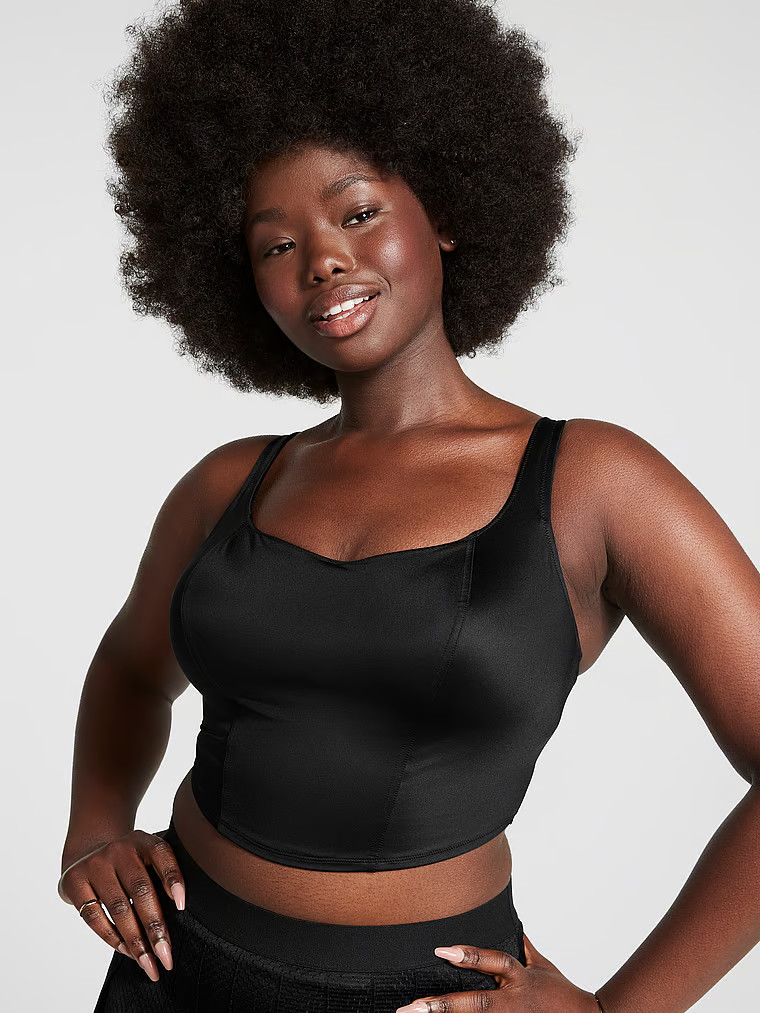 Satin Lightly Lined Corset Top | Victoria's Secret (US / CA )