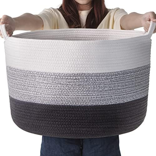 Large Coyton Rope Storage basket | Amazon (US)