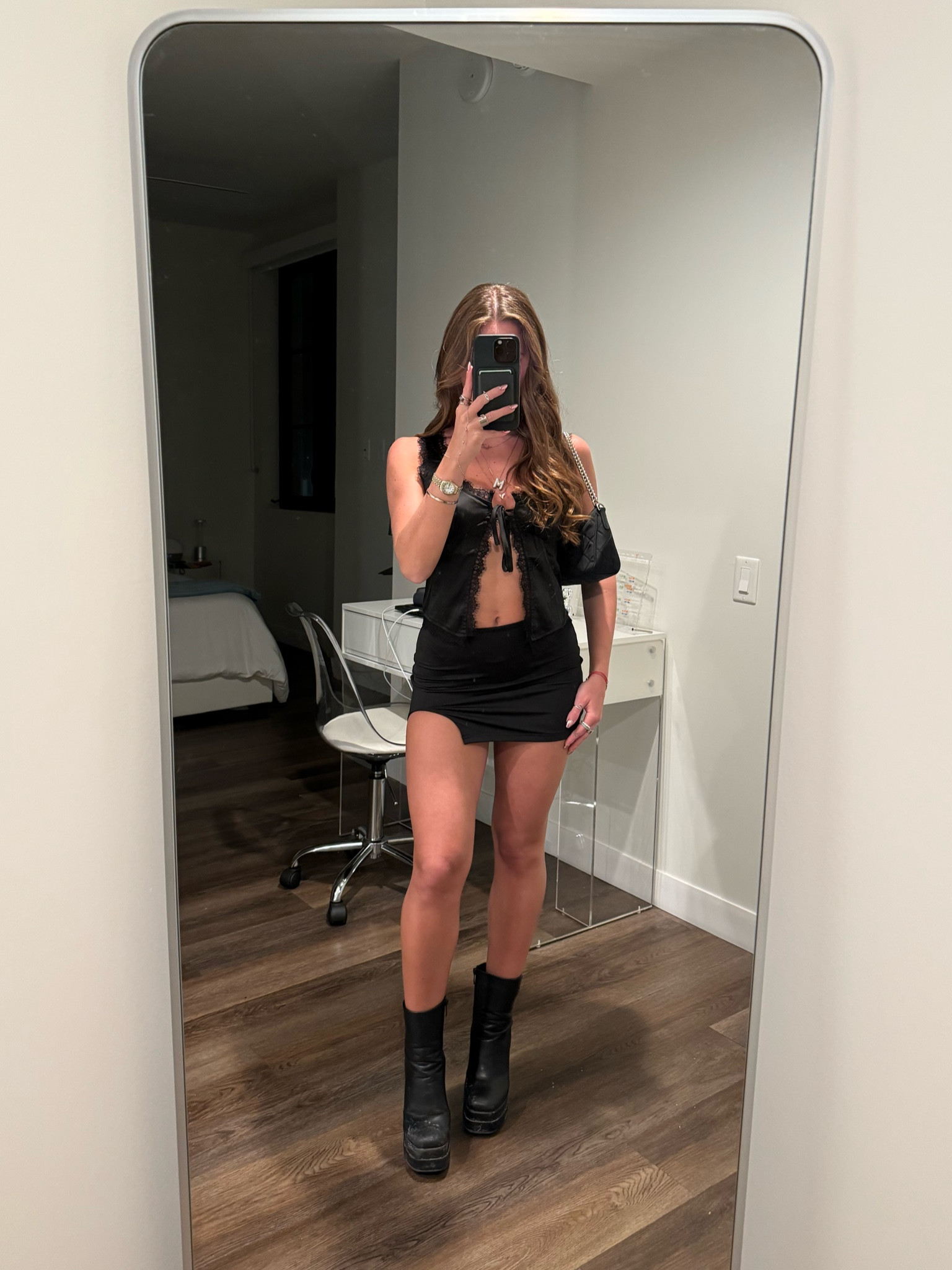 got so many compliments on this adorable top from princess polly the other night 🥂👯‍♀️ the girlies love the bathroom chats 🥳 purse is prada

#LTKfindsunder100 #LTKbeauty #LTKparties