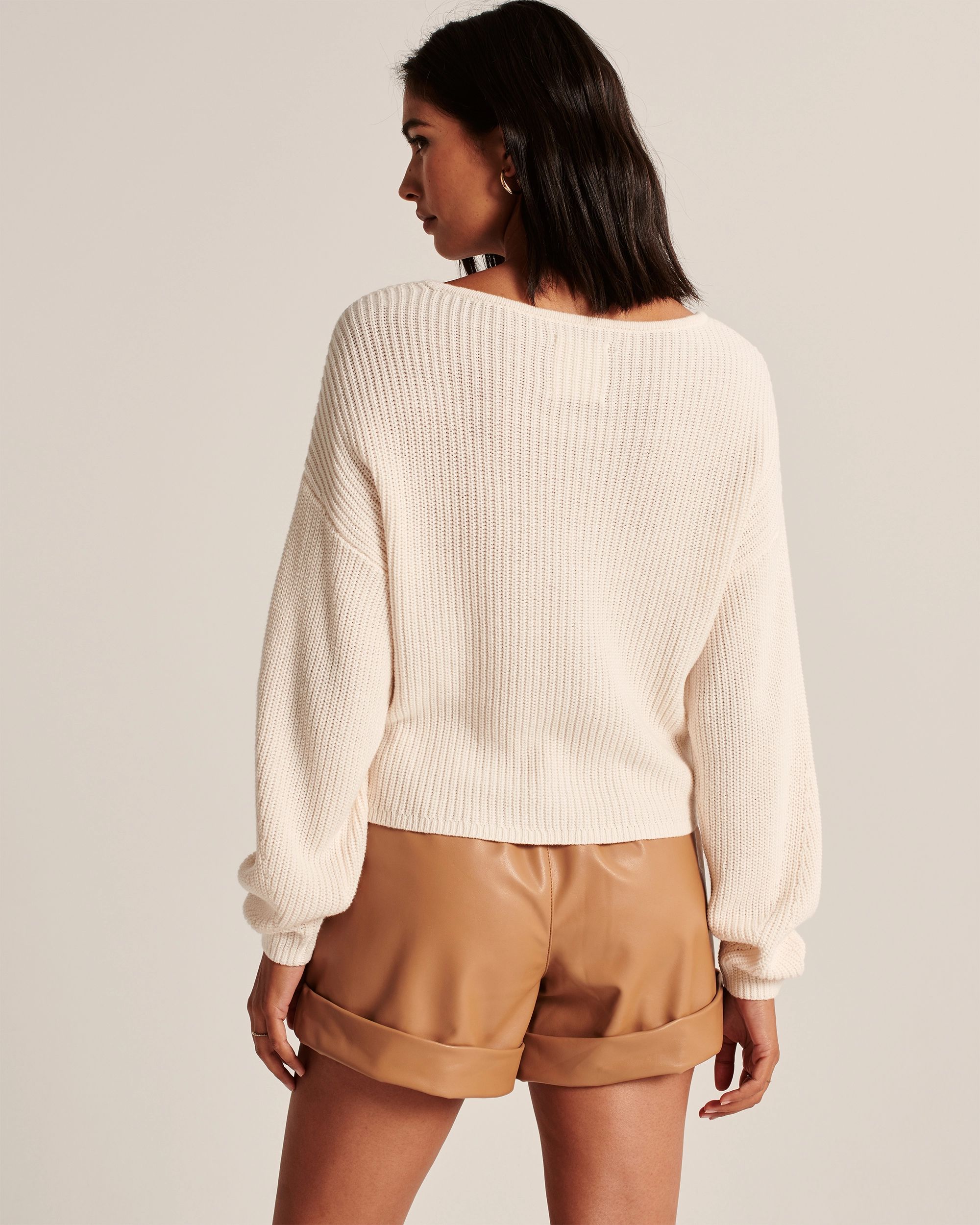 Sweetheart Neckline Sweater | Abercrombie & Fitch (US)