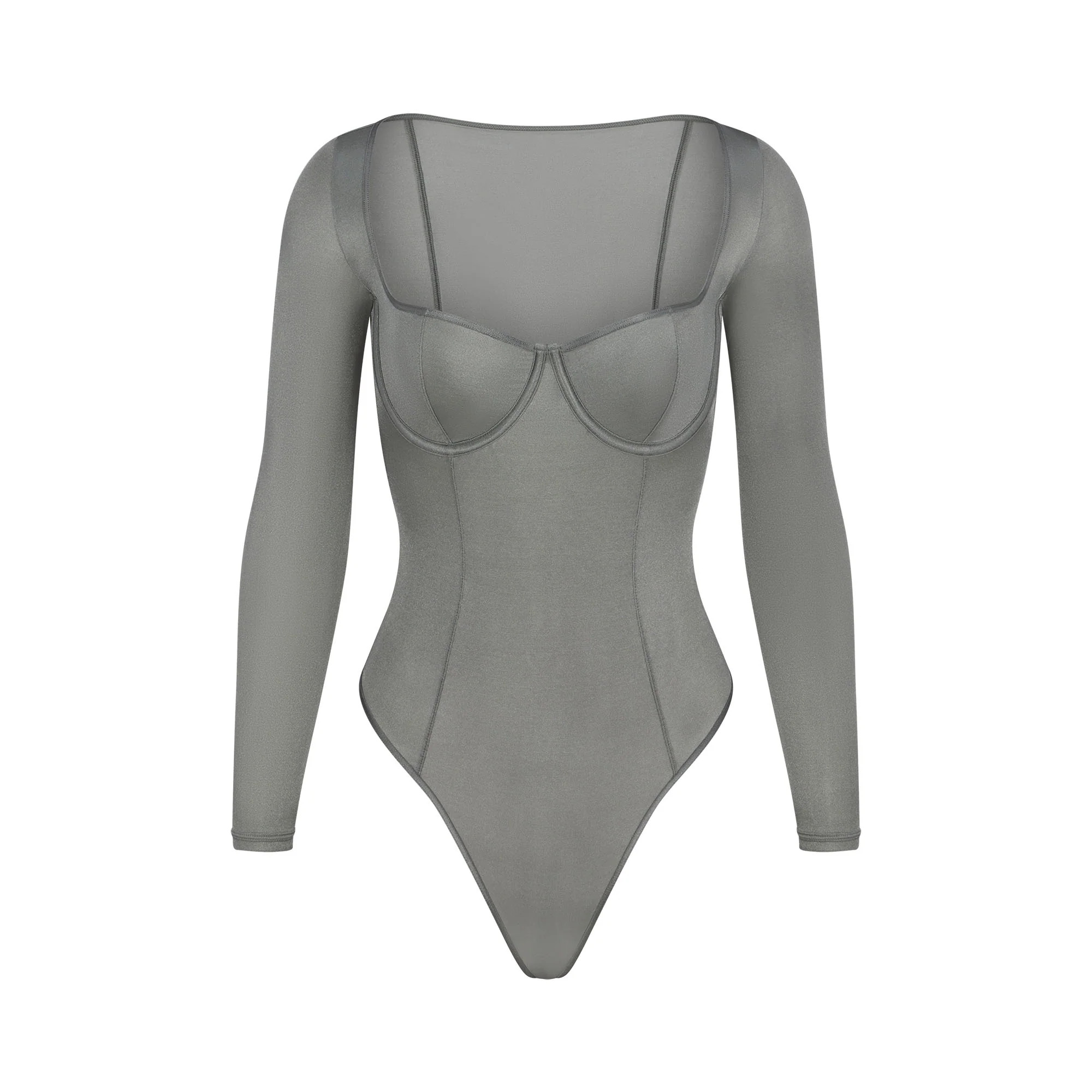 GLISSENETTE LONG SLEEVE BODYSUIT | SKIMS (US)