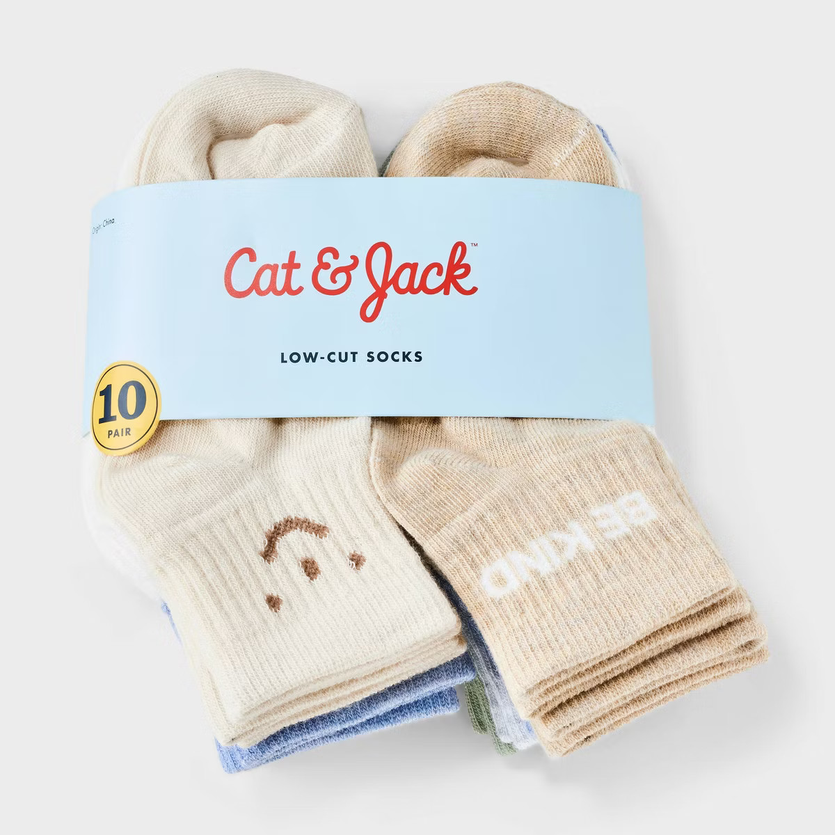 Toddler 10pk Low-Cut Socks - Cat & Jack™ 4T-5T | Target