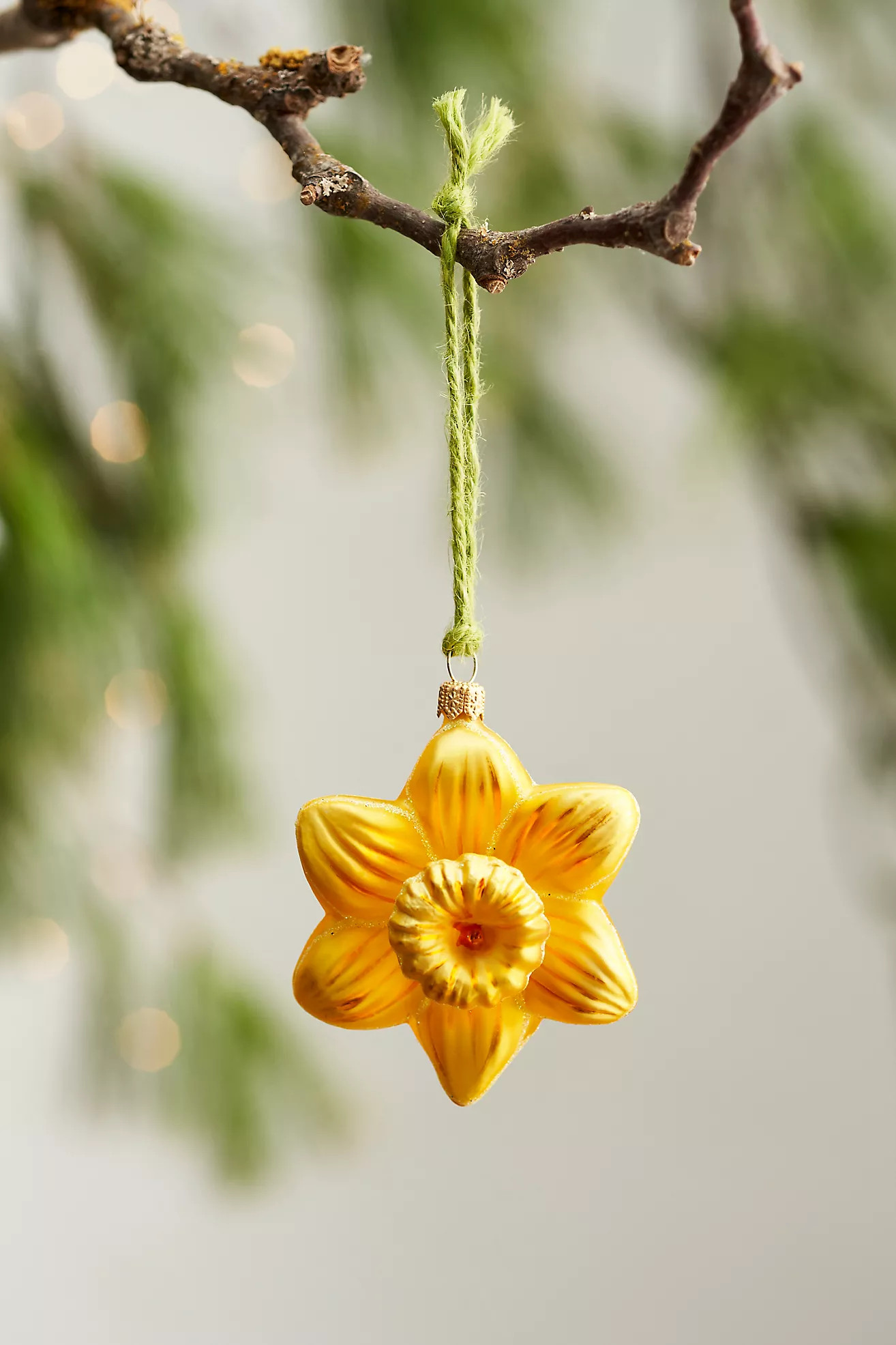 Daffodil Glass Ornament | Anthropologie (US)
