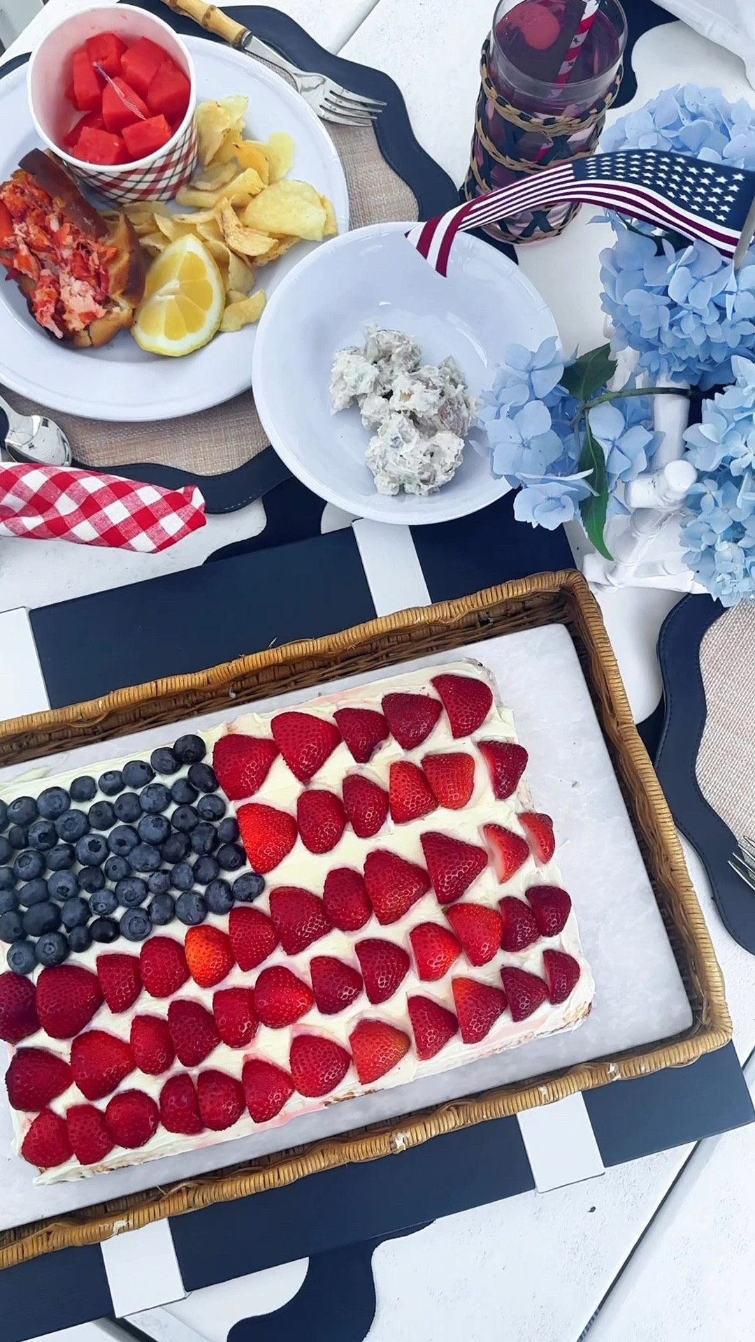 My 4th of July style from yesterday ❤️💙🤍

#LTKHome #LTKSaleAlert #LTKOver40