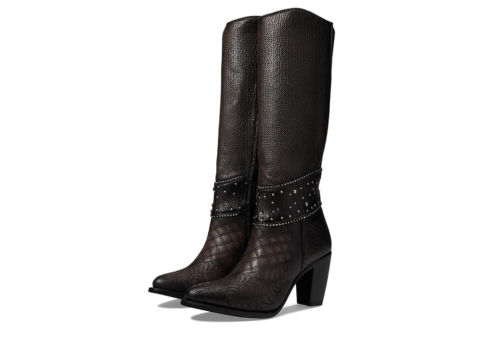 Cuadra CU584 Women's Boots Black/Brown : 9.5 M, Leather | Zappos