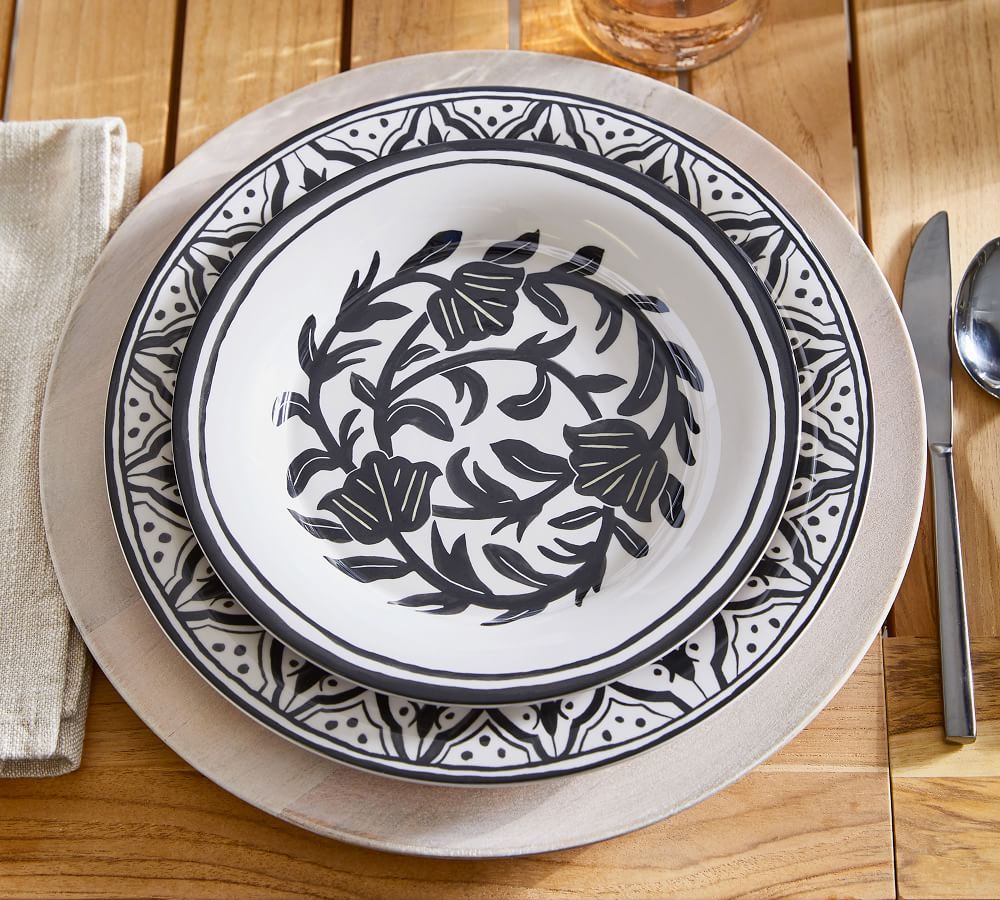 Marrakesh Melamine Salad Plates - Set of 4 | Pottery Barn (US)