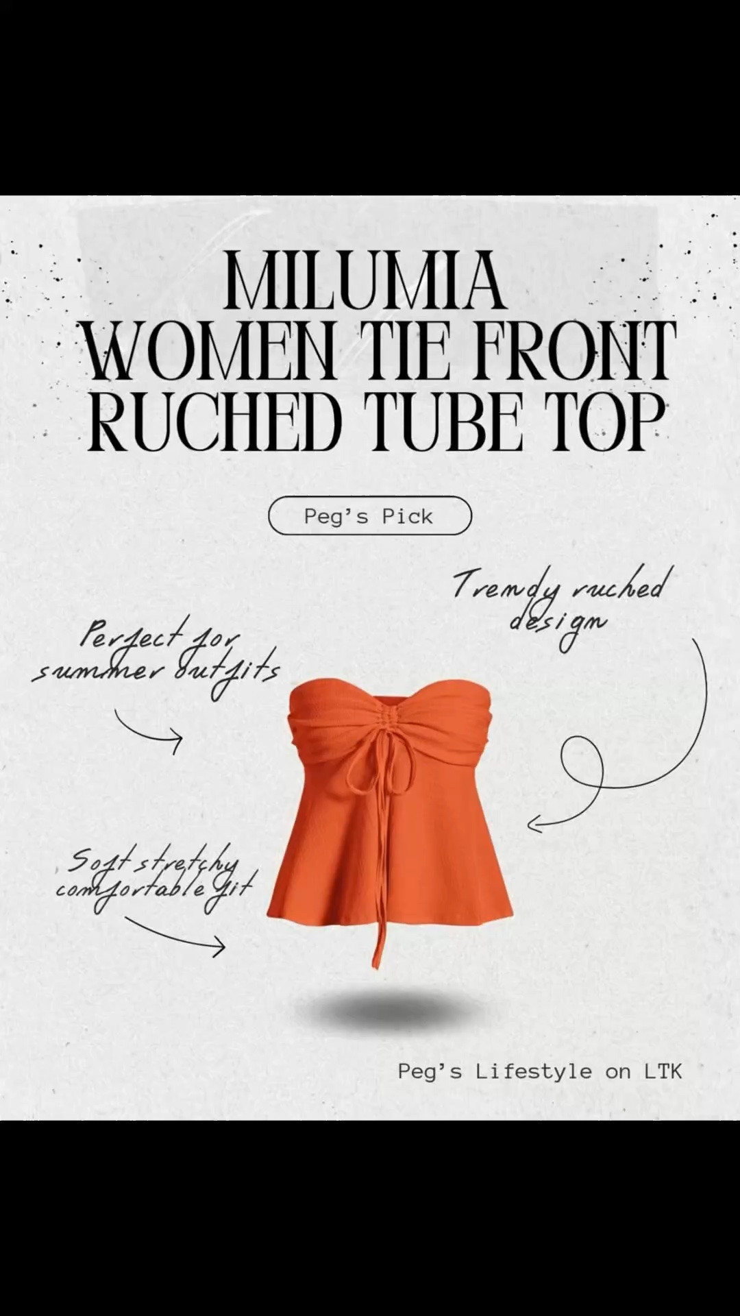 Such a cute summer staple ✨💕

This ruched tube top is soft, stretchy, and super easy to dress up or down. Perfect with jeans, shorts, or layered for an effortless summer outfit 🤍

#LTKBeauty #LTKootd