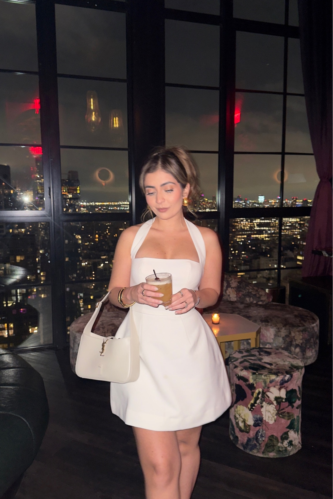 White summer dress 🤍 New York 

#SummerOutfit #Travel #Rooftop #NightOut 

#LTKParties #LTKStyleTip #LTKSeasonal