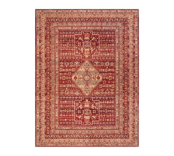 Sonya Handwoven Wool Rug | Pottery Barn (US)
