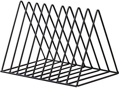 Triangle File Folder Racks and Magazine Holder,10 Lattice Metal Newspaper Holder Magazine File St... | Amazon (US)