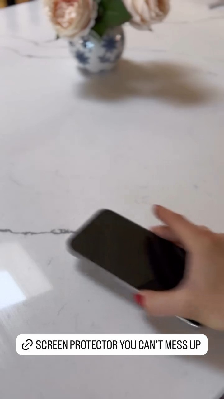You literally cannot mess up this screen protector! Comes with 2 screen protectors and the applicator! 

 