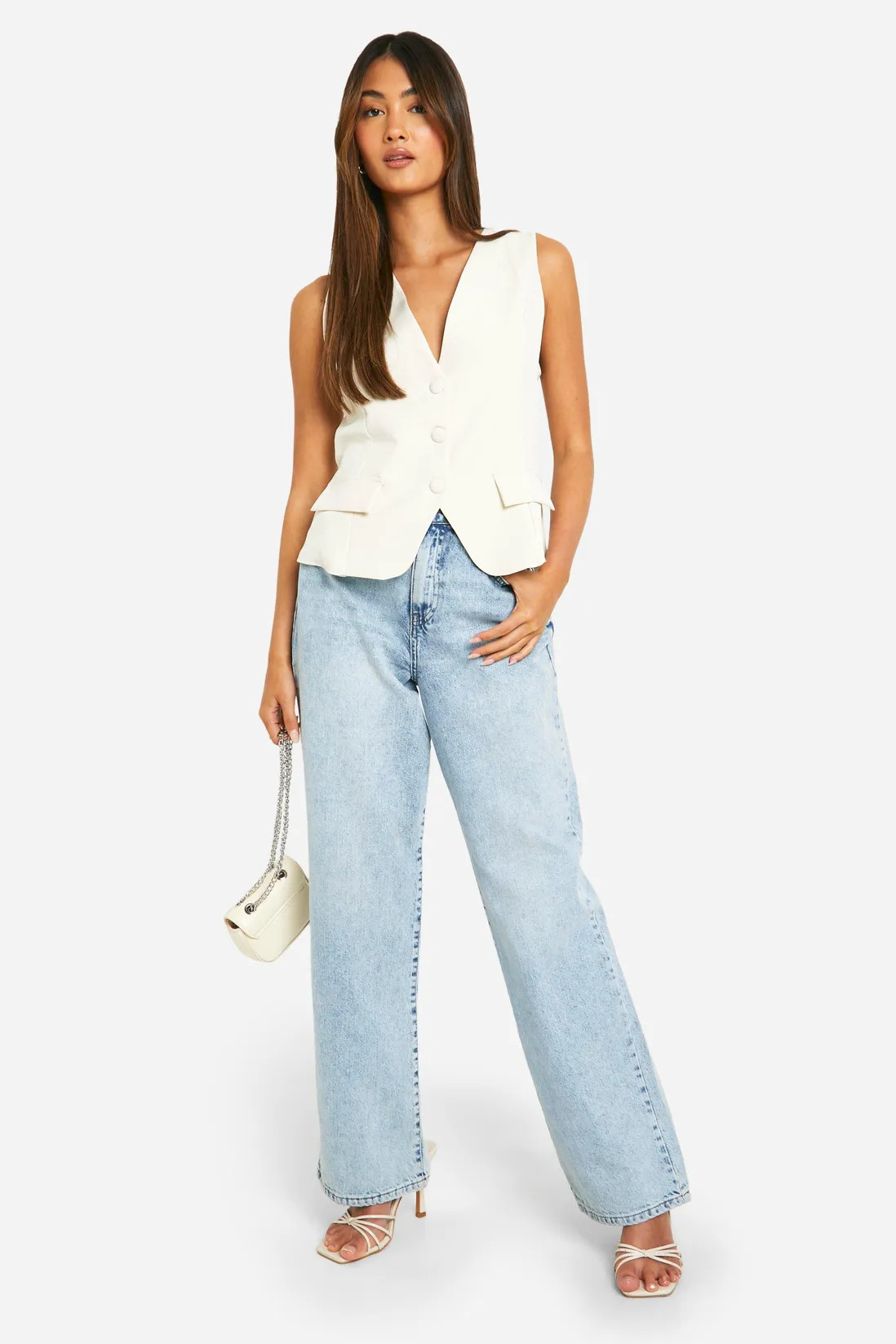 Longline Tailored Waistcoat | boohoo (US & Canada)