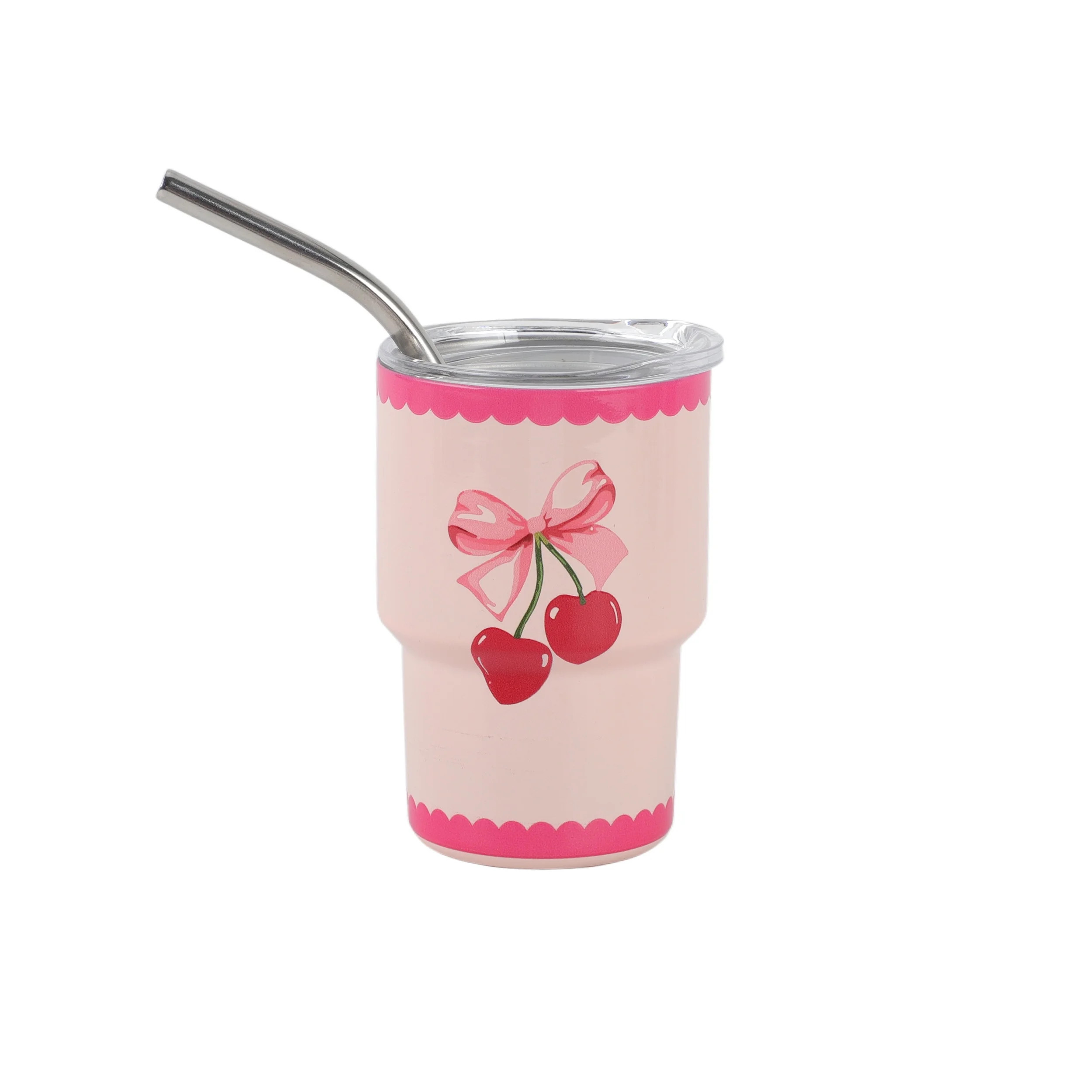 Cook with Color 5oz Valentine’s Day Tumbler, Mini Insulated Stainless Steel Cup for Kids or Gif... | Walmart (US)