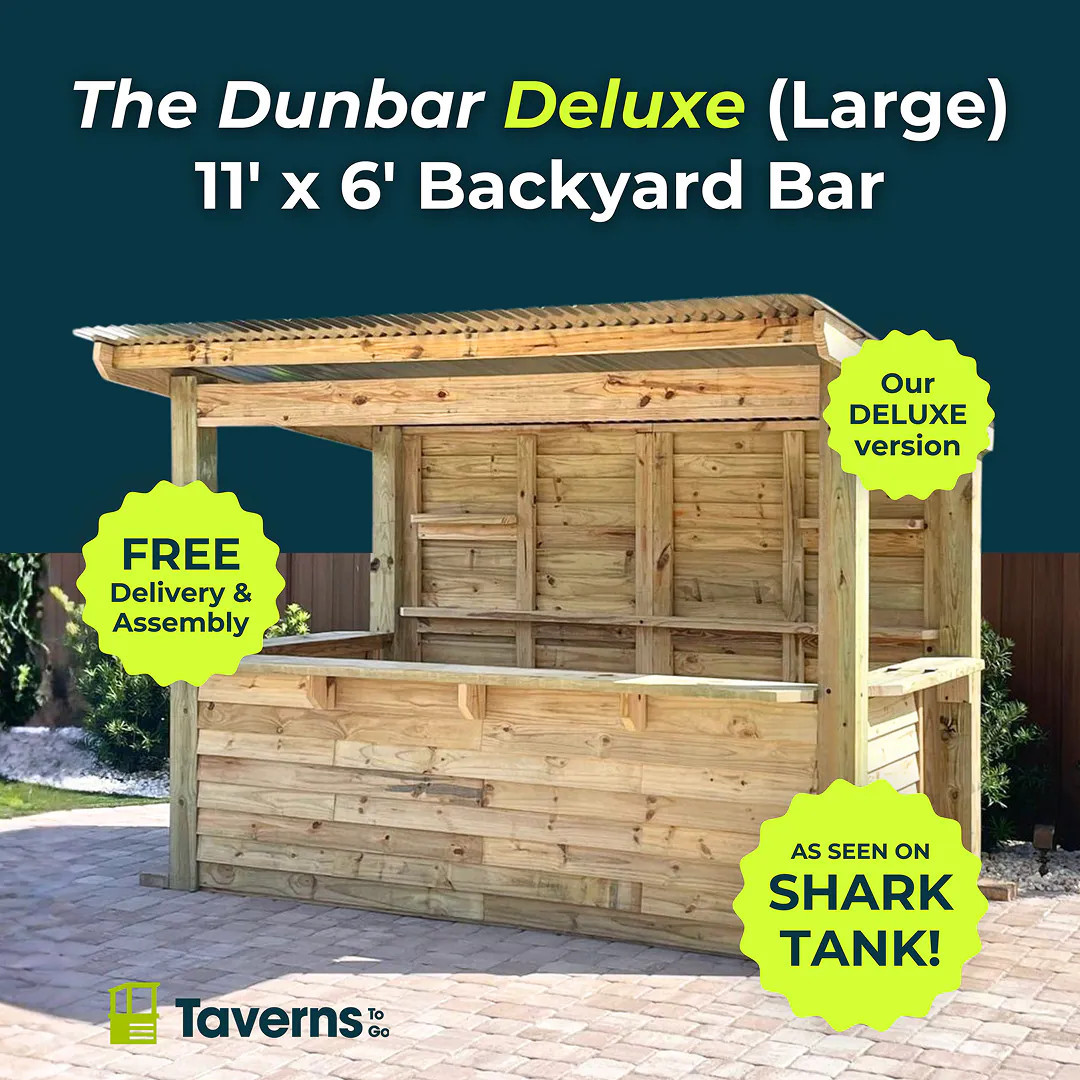 Taverns-To-Go 6' x 11' Backyard Bar Natural Patio Bar one_size | TTG-DBDX | Lowe's