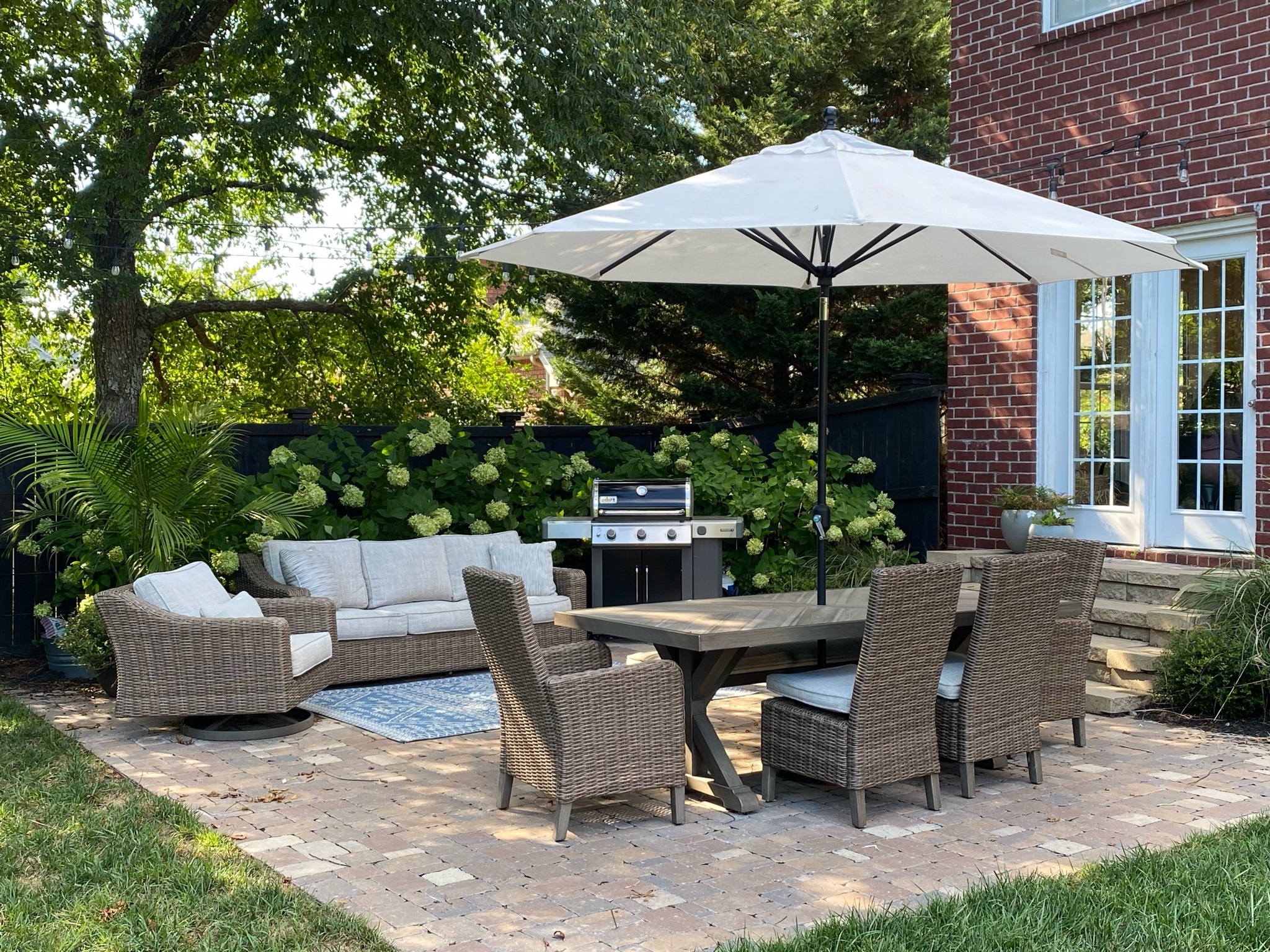 My porch aka my little slice of heaven! 
#porch #outdoorfurniture #patiofurniture

#LTKhome