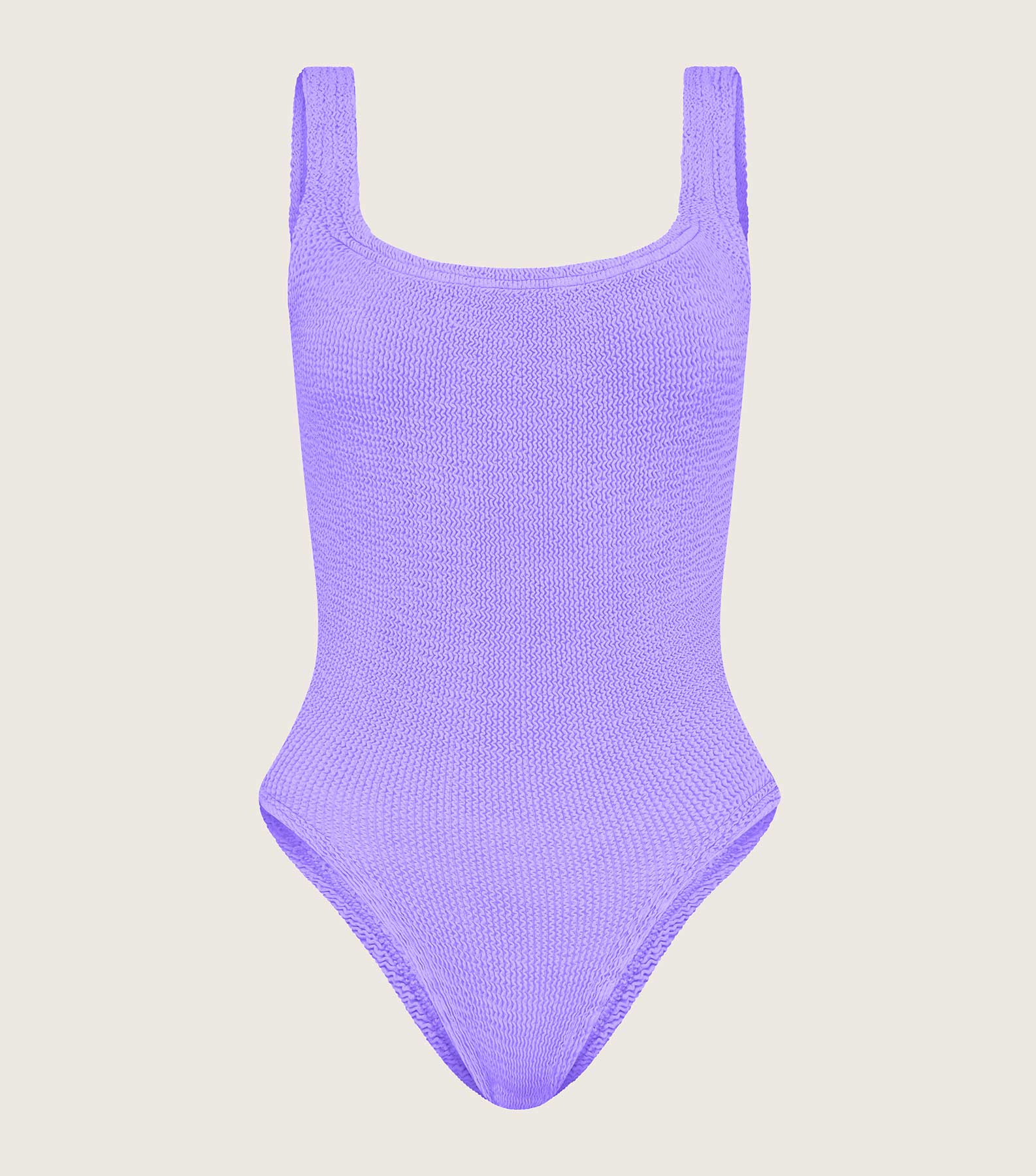 Square Neck Swim - Lilac | HUNZA G