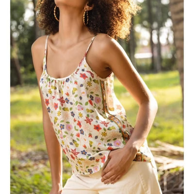 Women's Silk Tank - EMILY LOVELOCK XS | Target