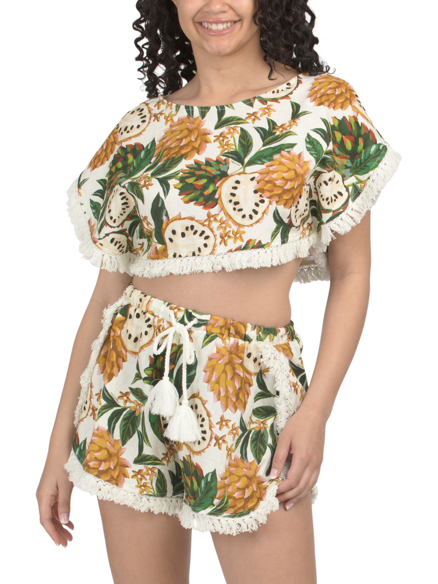 Linen Blend Biriba Blouse | Marshalls