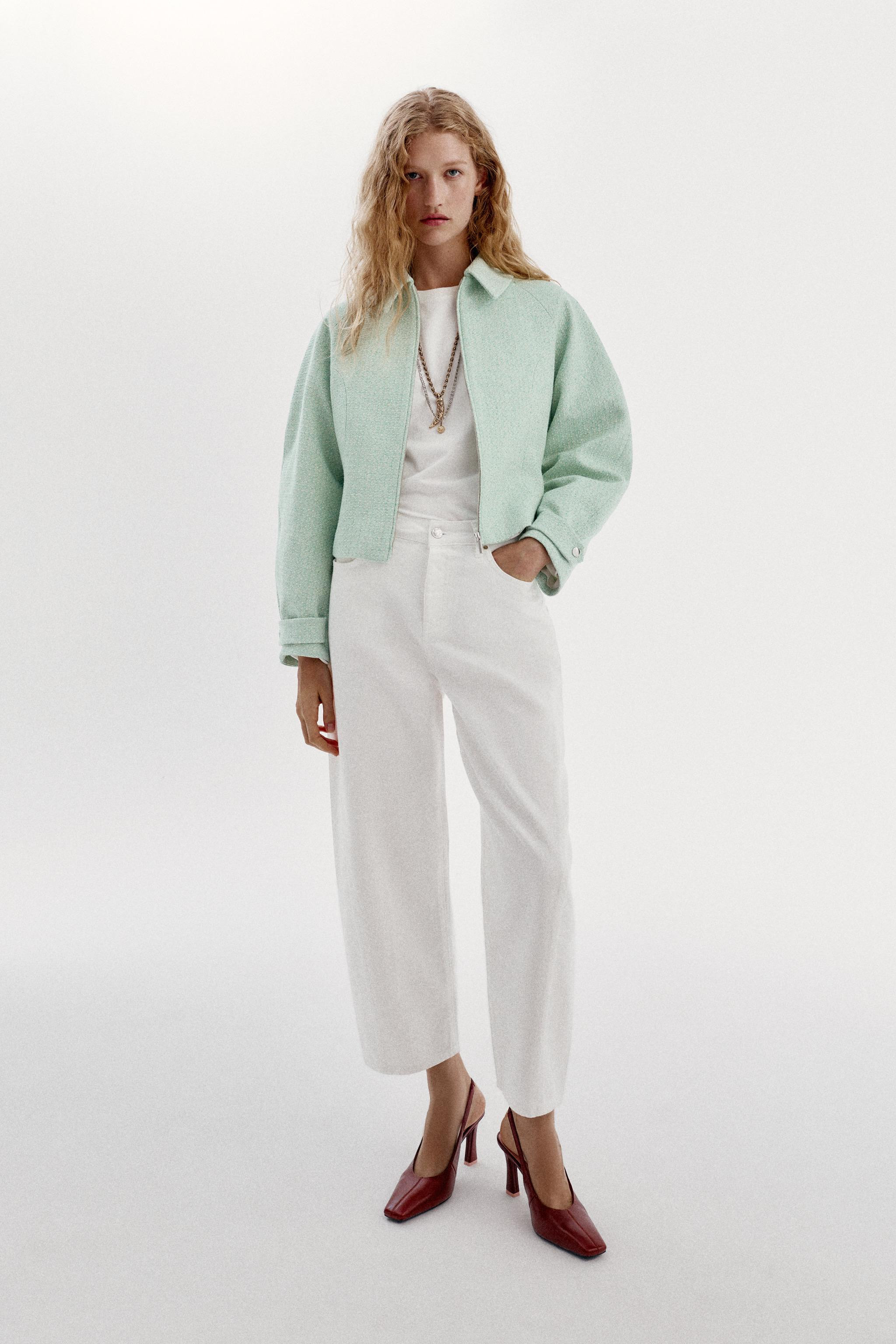 Ecru / Green2978/134/069 | Zara UK
