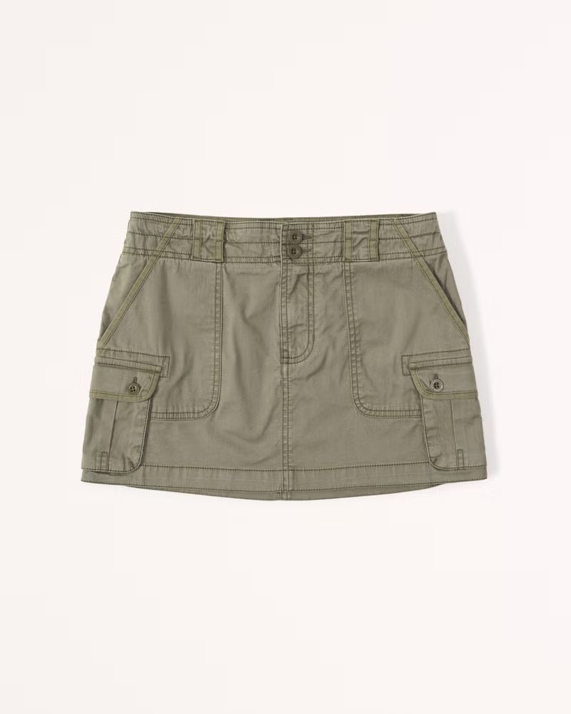 2000s Utility Micro Mini Skirt | Abercrombie & Fitch (US)
