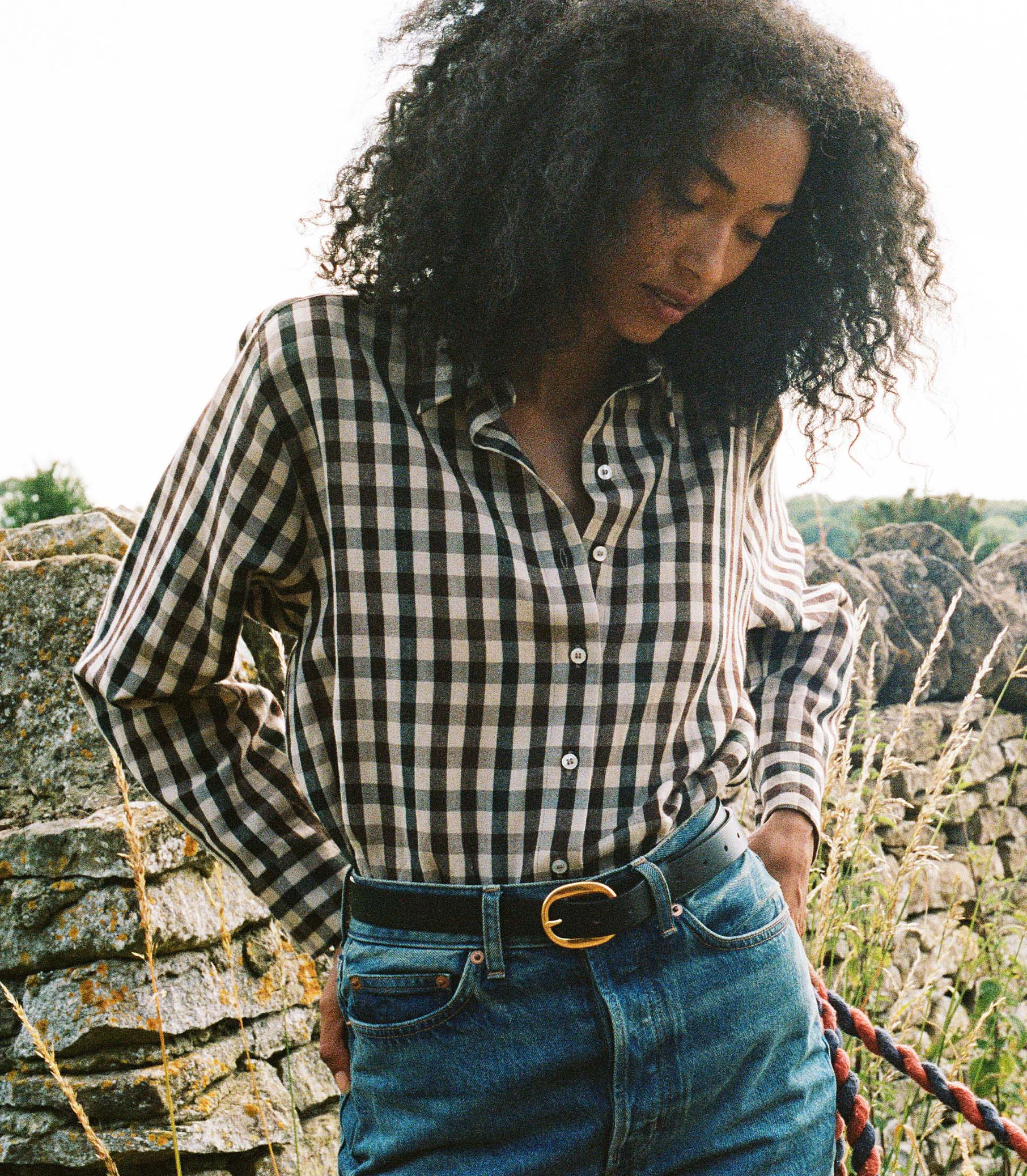 Remis Top - L'Ecole Check | DÔEN | DOEN