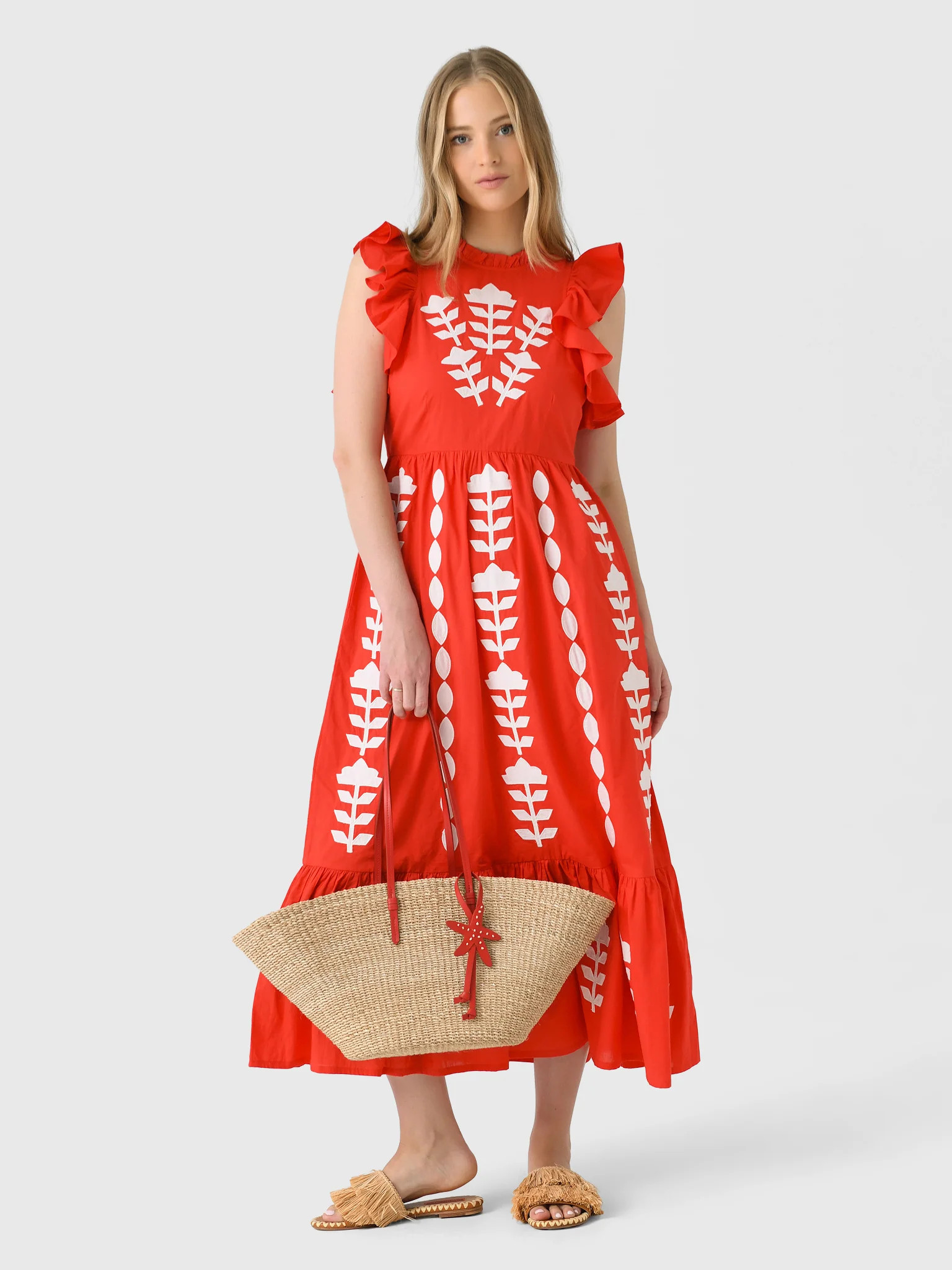 BANJANAN
                      
                     Women's Hannah Dress | Saint Bernard