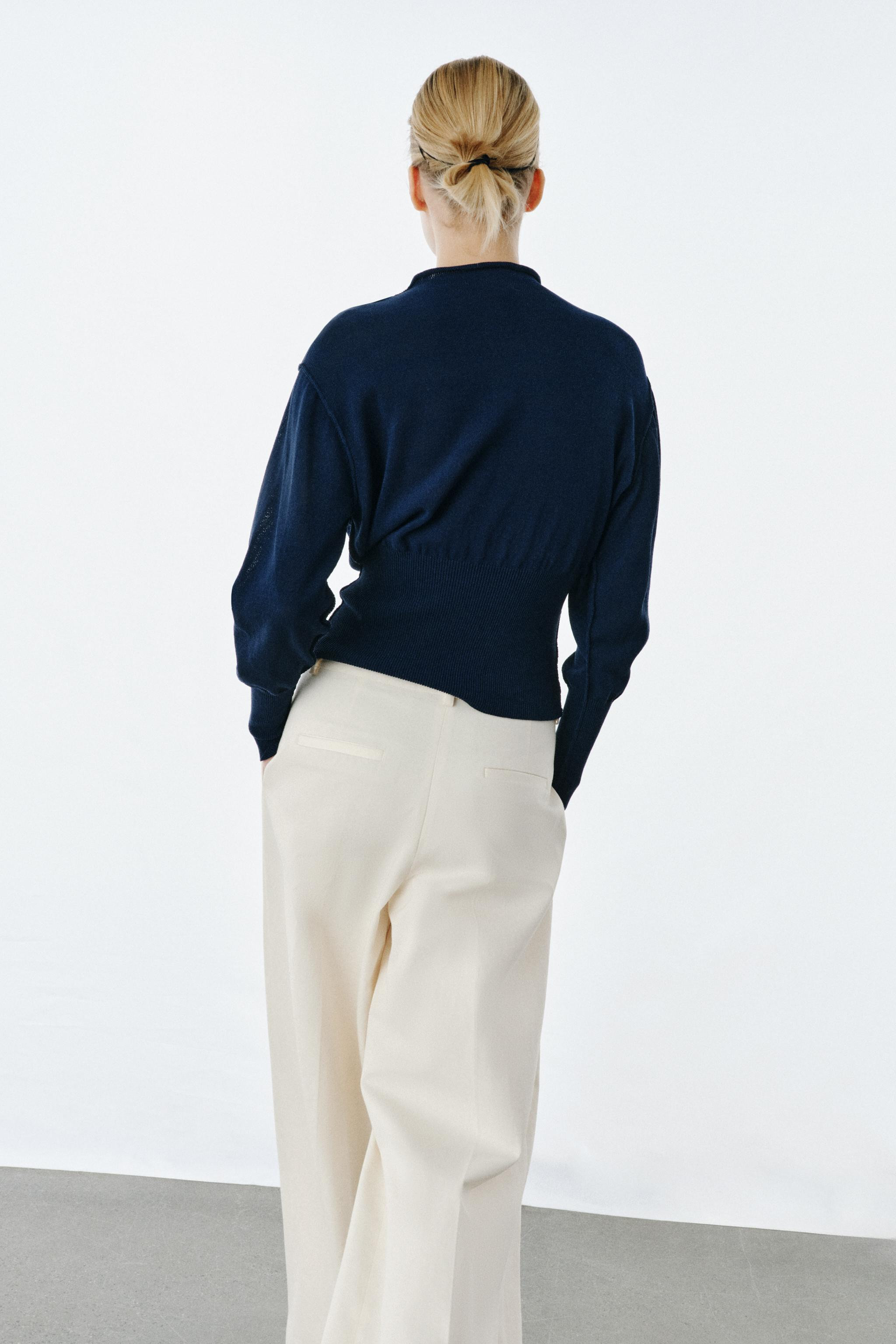 JERSEY PUNTO CINTURA ANCHA | Zara US