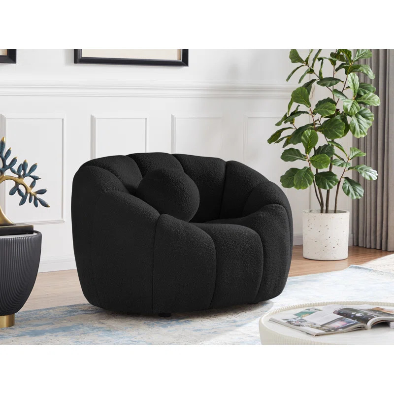 Morecambe 49" W Barrel Chair | Wayfair Professional