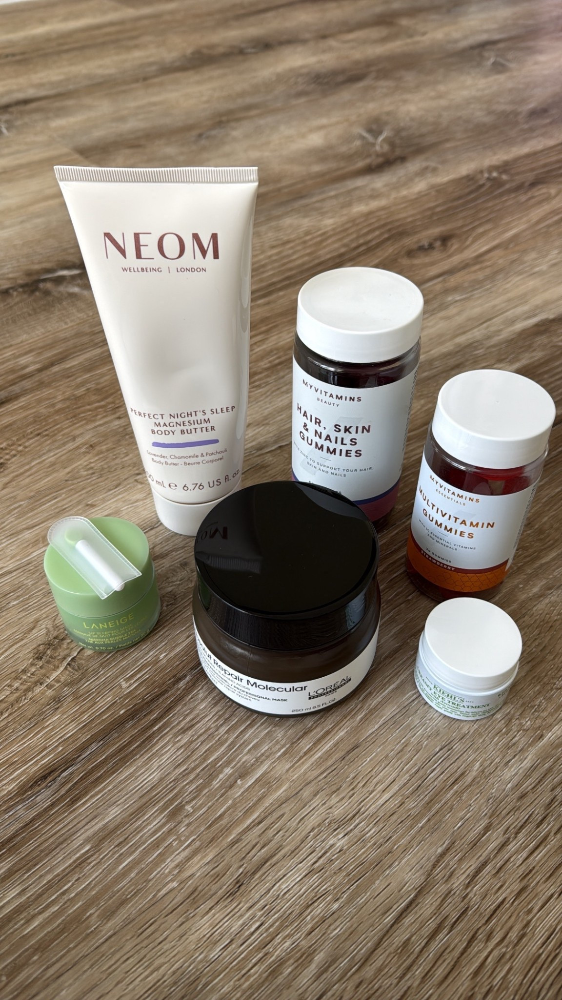 my self care favourites from the LOOK FANTASTIC up to 40% off Easter sale! 

- my vitamins multi vitamins and hair, skin and nail gummies have been a staple for the past 3 years! I have noticed a massive improvement in nail strength and my hair growth, I cannot speak highly enough of them! 

- L’Oréal hair mask … WOW!! I got gifted a year or so ago and I have purchased ever since! The smell is DIVINE and leaves my hair so soft! So much so my family commented and that was what they asked for, for Christmas!! I had done a few masks and this is hands down the best one! 

- laniege lip mask is a regular in vanilla for me so when I saw the matcha version I was sold!! Apply before bed and you wake up with soft lips EVERYTIME!! 

- Kiehls eye cream I picked up after a number of fab reviews! So I am excited to try! 

- Neom magnesium balm … I am always looking for ways to improve my sleep, so this had my name written all over it! It smells stunning!! 

#LTKuk #LTKbeauty #LTKeurope