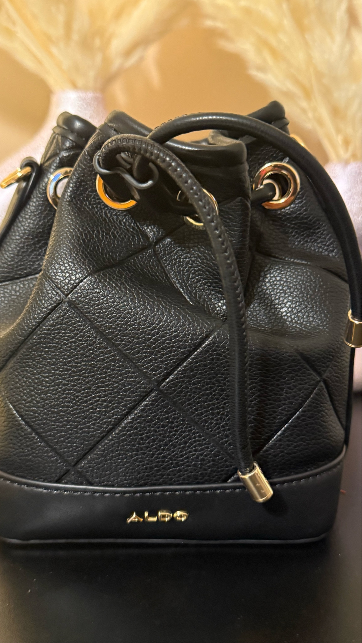 How cute is this bucket bag from Aldo! The gold accents & now details on the chain make it the perfect accessory. I can fit everything I need inside! #Aldo #Handbags

#LTKTravel #LTKMothersDay #LTKSaleAlert