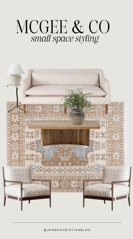 Small space ideas from McGee & co!


Settee, architectural, curved lines, spring rug, living roomm

#LTKStyleTip #LTKSaleAlert #LTKHome