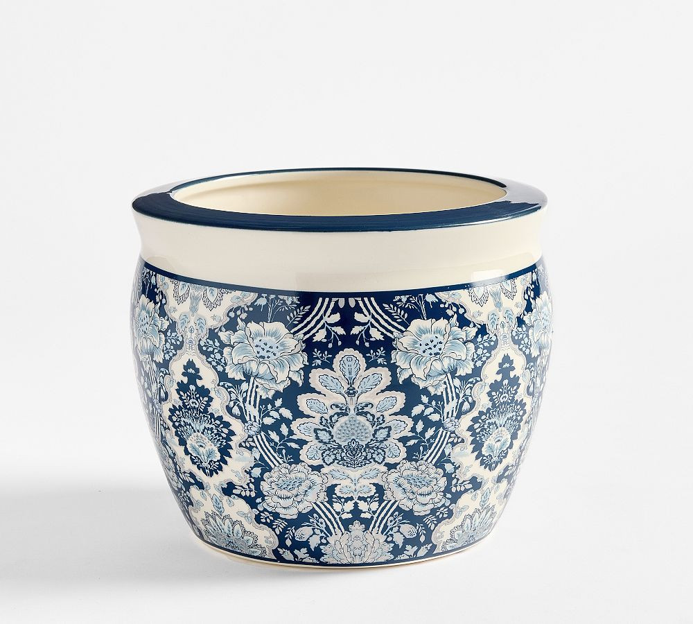 Kravet Arboretum Cachepot | Pottery Barn (US)