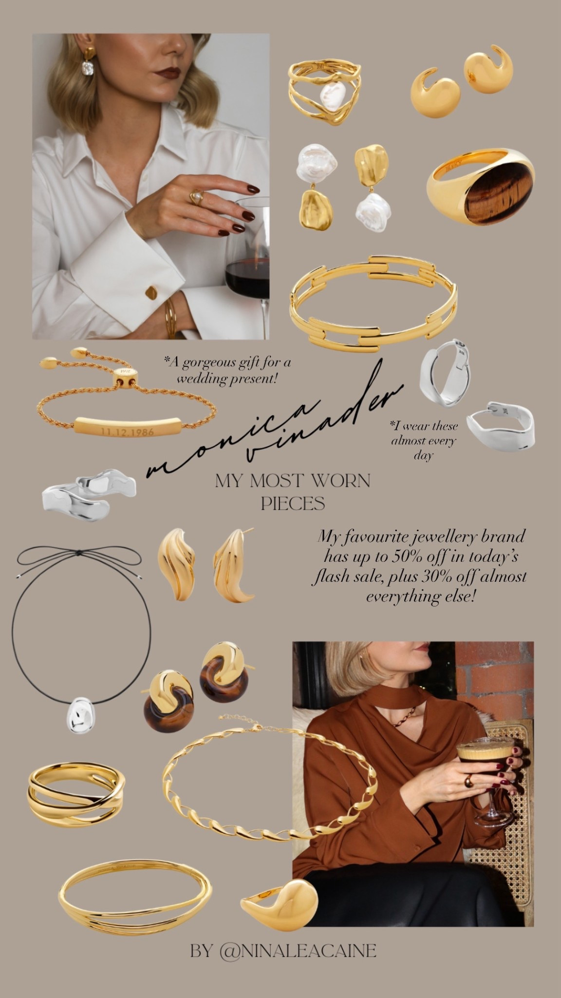 Monica Vinader my top picks ✨ #monicavinader #monicavinadersale #jewellery 

#LTKCyberWeek #LTKuk