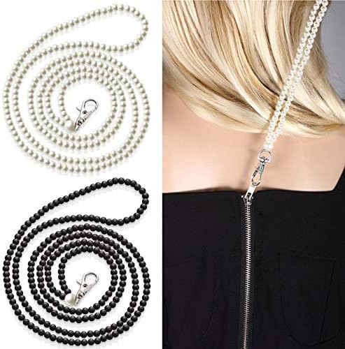 2 Pieces Dress Zipper Helper Dress Zip Puller Long Dress Zipper Pull Helper Zipping Up Down Dress an | Amazon (US)