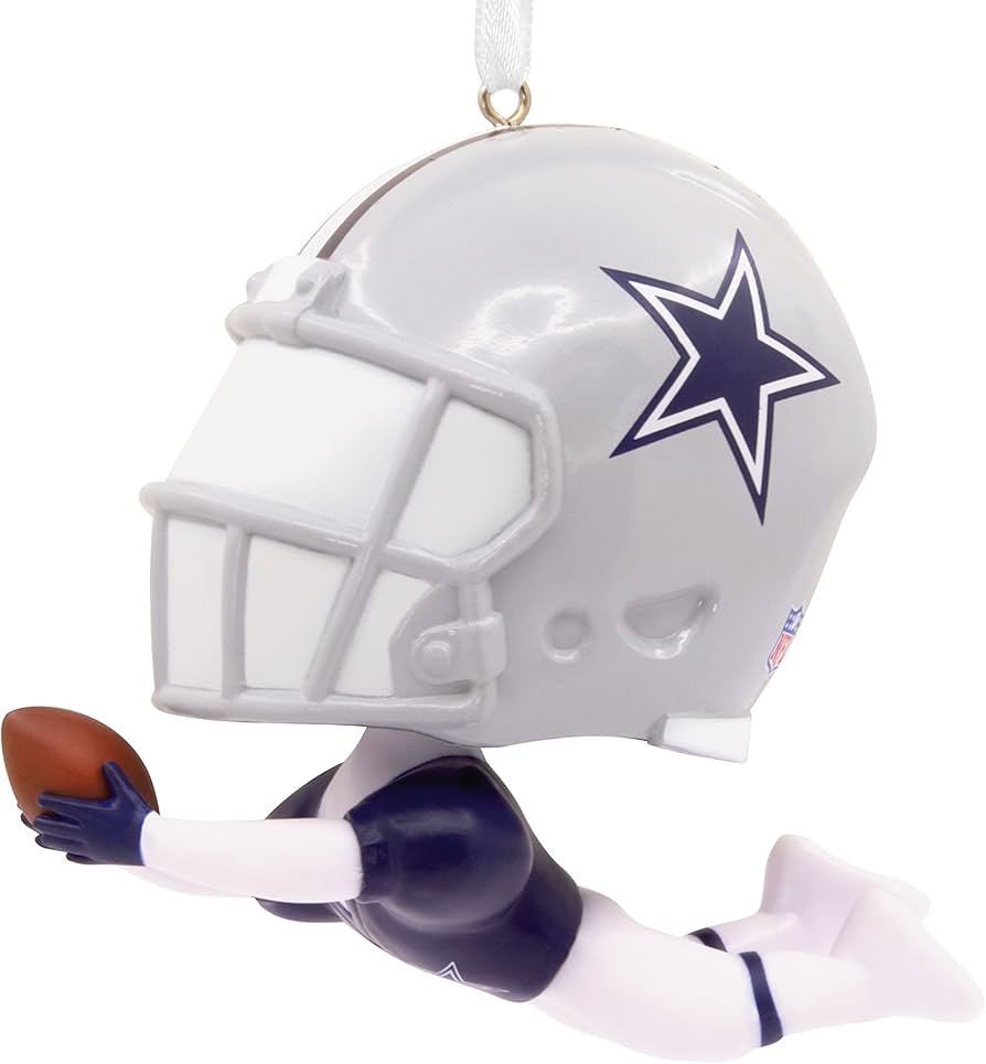 Hallmark NFL Dallas Cowboys Bouncing Buddy Christmas Ornament | Amazon (US)