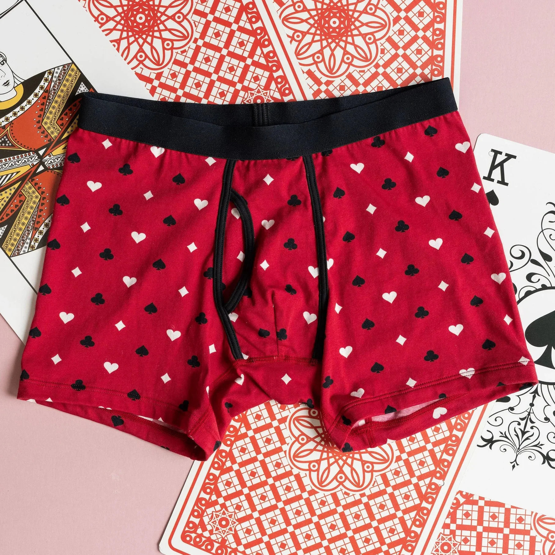 Men's King of Hearts Boxer Briefs | Mentionables