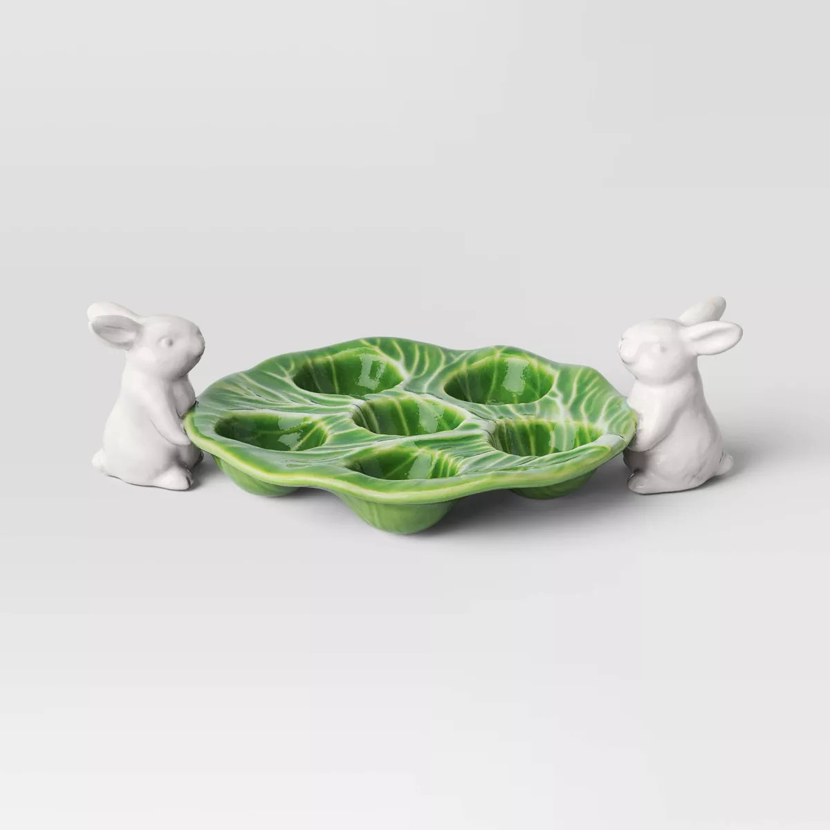 Stoneware Cabbage Egg Serving Platter - Threshold™ | Target
