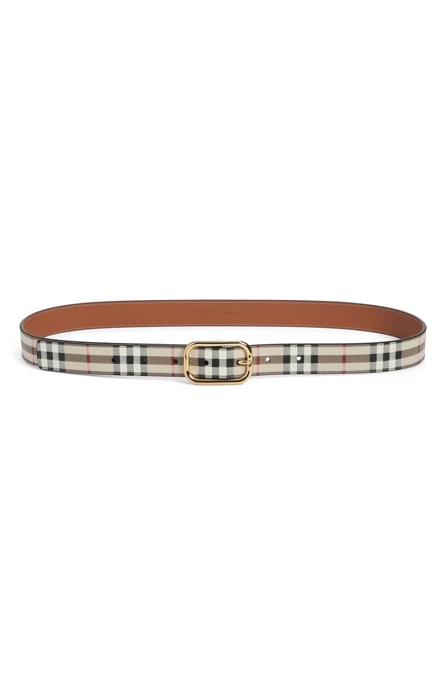 Vintage Check Belt | Nordstrom