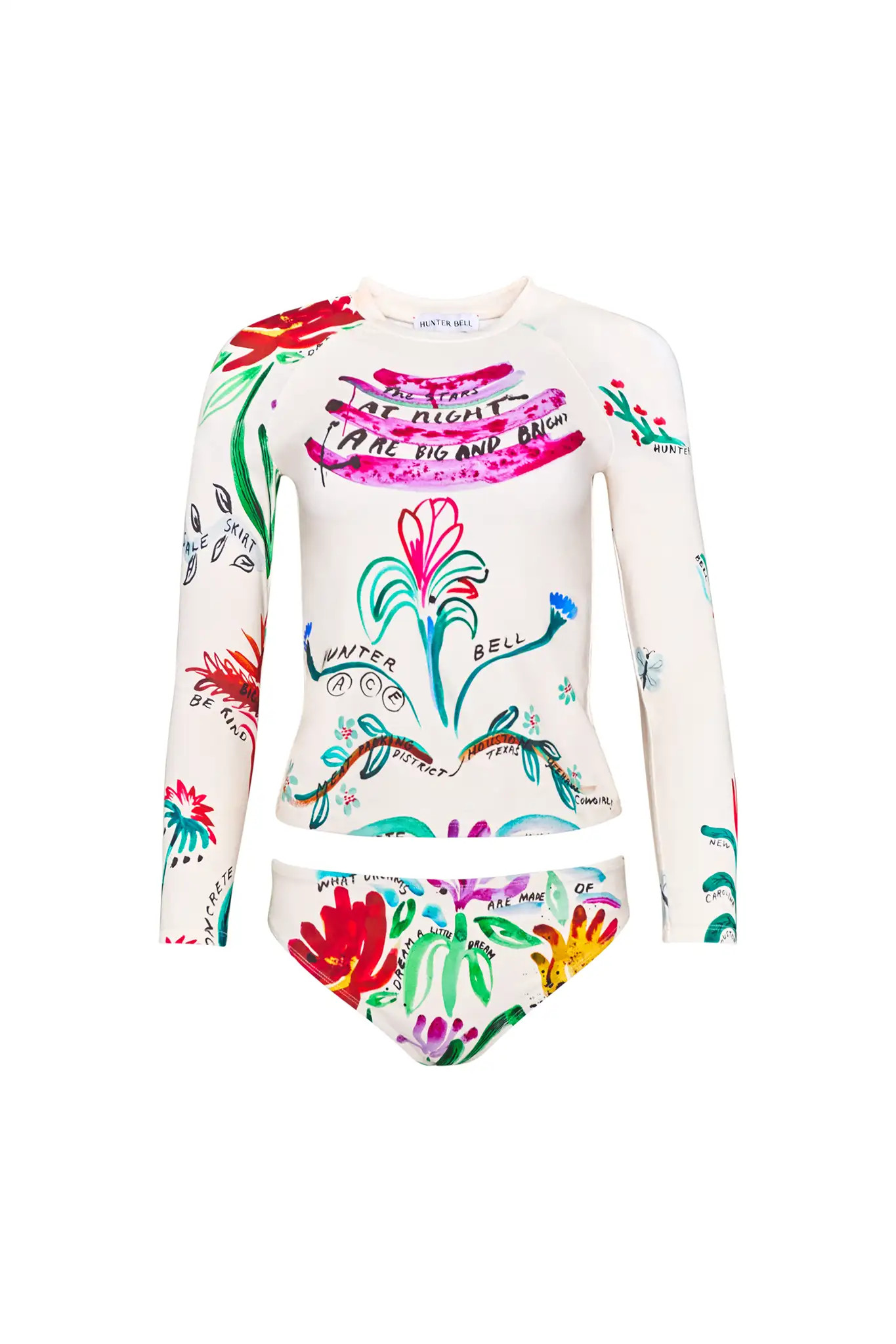 Rashguard Bottom | Patterned Bikini Bottom | Hunter Bell | Hunter Bell