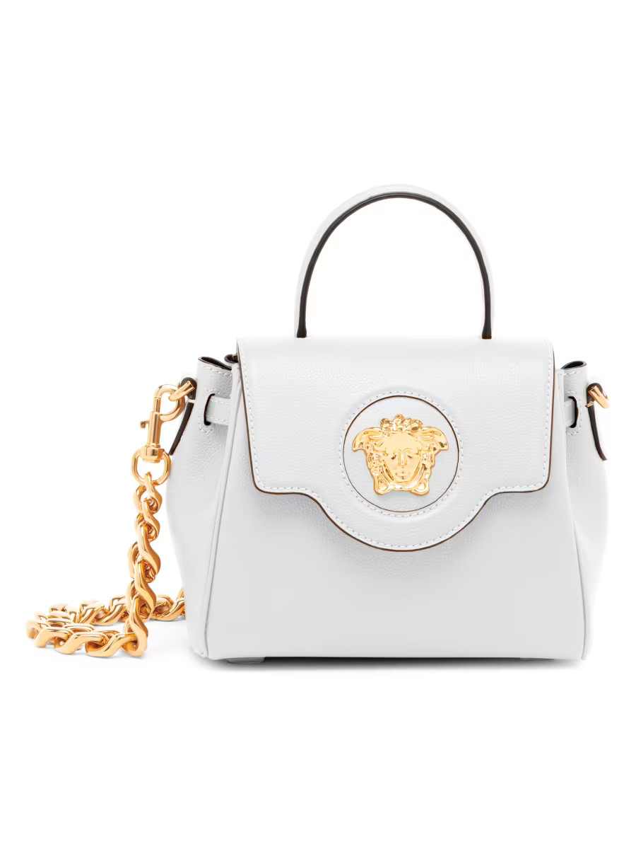 Mini La Medusa Leather Top Handle Bag | Saks Fifth Avenue