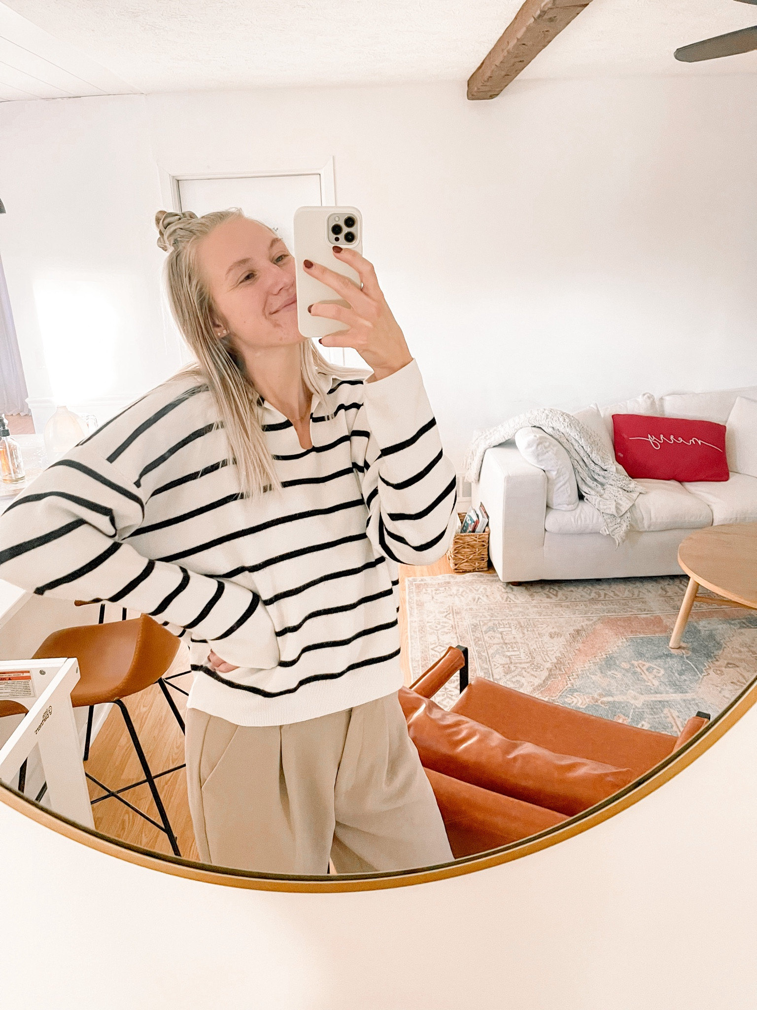 just checked & one of my fave dress up or down sweaters is on sale!🖤

I got a large for a more oversized fit!

#LTKfindsunder50 #LTKSeasonal