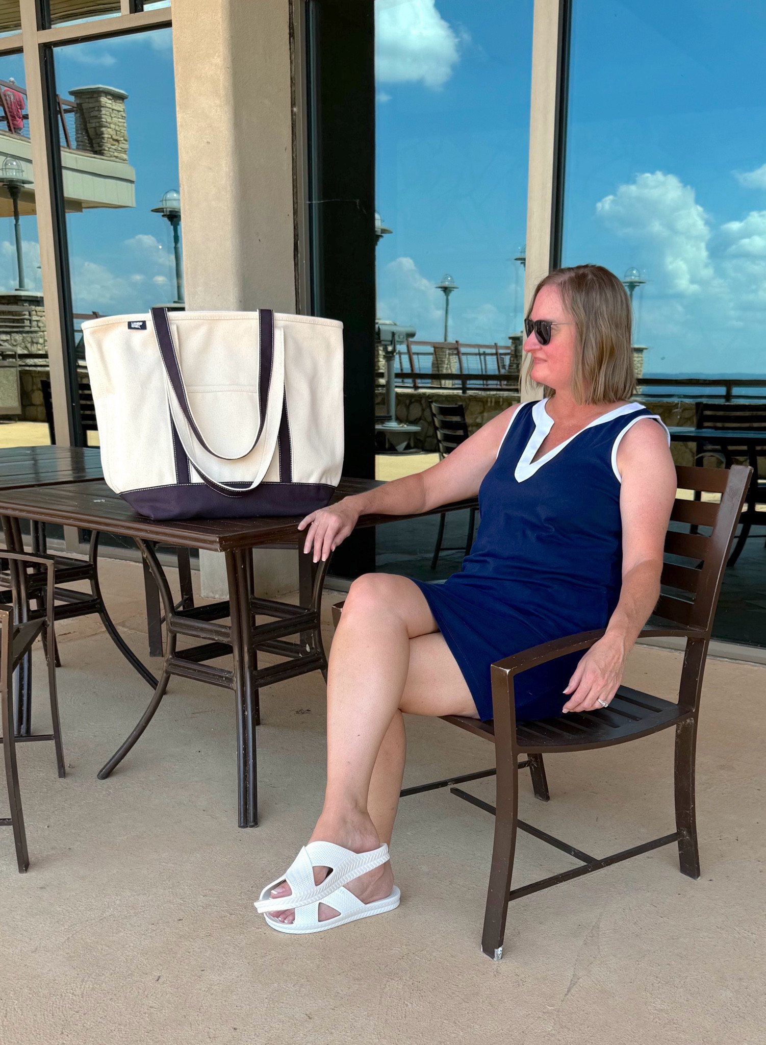 My Swimwear Capsule Wardrobe ☀️ Mix and match to create different looks from Lands' End for the pool and beach!  Swipe right to see how I wore them at the pool. 

@LANDSEND #mylandsend #sponsored #ad 

#LTKSeasonal #LTKMidsize