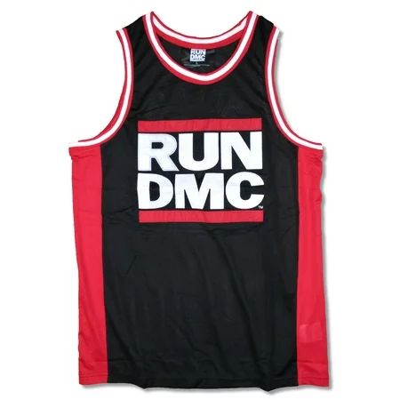 Run DMC Stitches Black Basketball Jersey Shirt New Official Band Merch (Large) | Walmart (US)