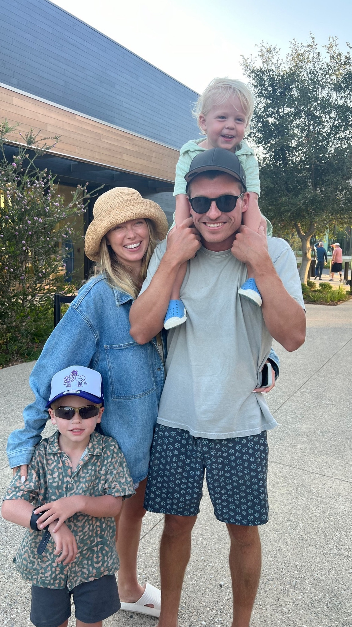 A day well spent! 🫶🏻☀️

My raffia hat is from Barefaced and sold out at the moment. Linking a very similar option for you guys! 

#LTKFamily #LTKStyleTip